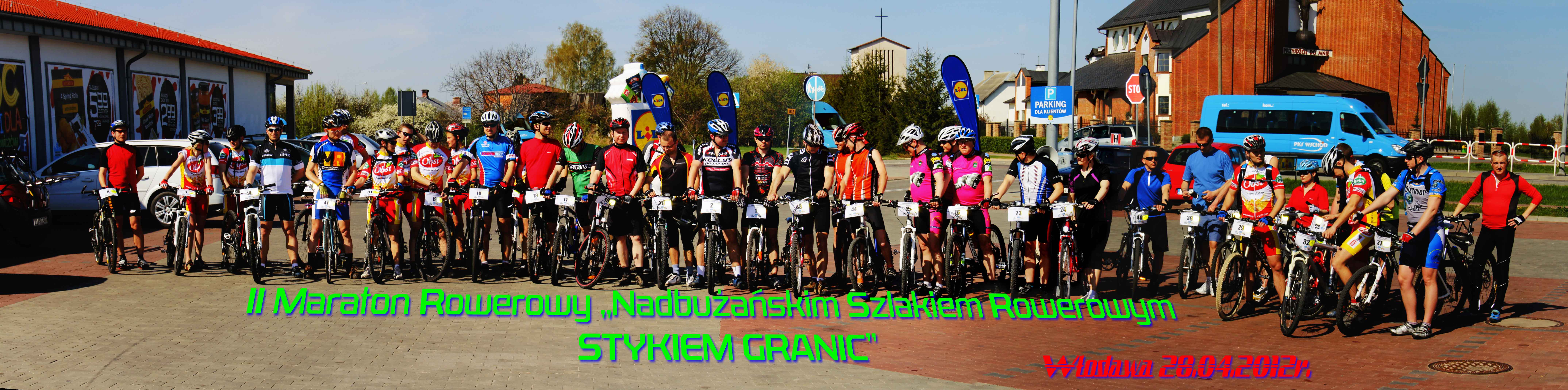 uczestnicy rajdu MTB - IPA Włodawa